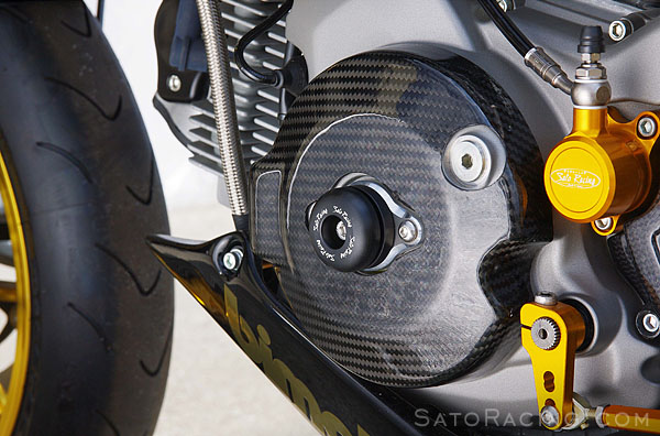 Sato Racing [L] Engine Point Guard for Ducati Monster