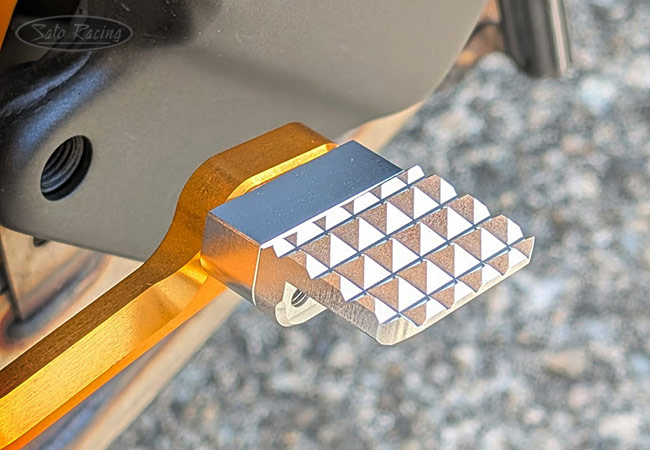 RACE CONCEPT Pedal Plate and Spacer for SATO RACING Rear Sets