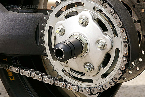 SATO RACING Rear Axle Sliders for Ducati 916 / 848/ Multistrada/ Monster S4R/ 796/ 1100