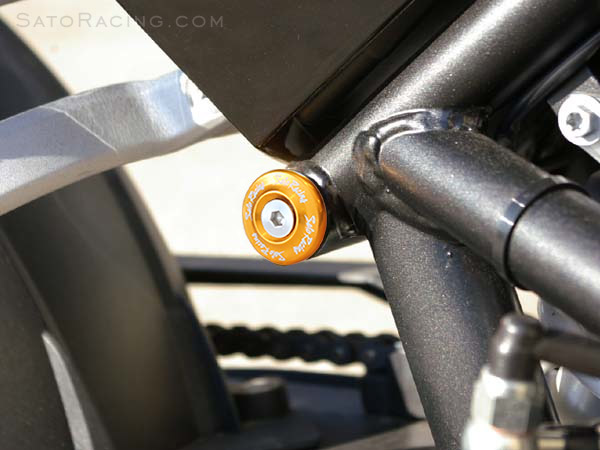 SATO RACING Frame Plugs for KTM 690 Duke (-'11)