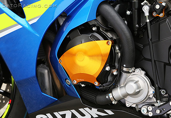 SATO RACING Race Concept Engine Case Protector for '17- GSX-R1000/R - L-side