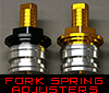 Fork Spring Preload Adjusters