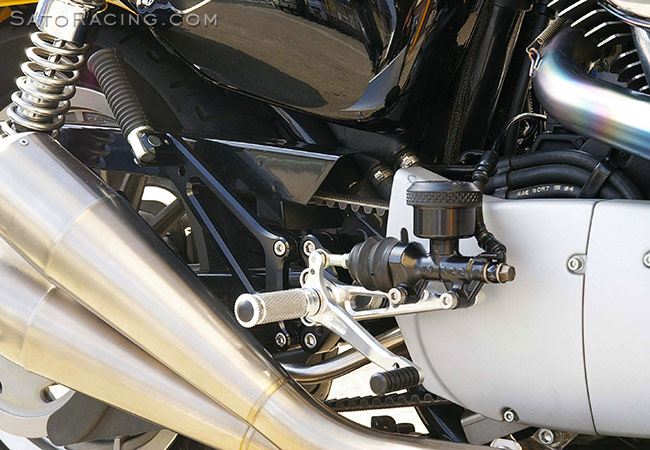 SATO RACING Rear Sets for Harley-Davidson XL1200 ('04-'13)