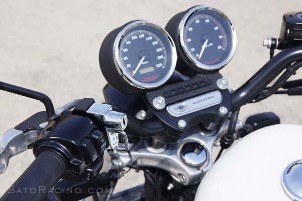 Sato Racing Helmet Lock for Harley-Davidson