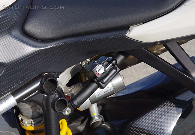 Sato Racing Helmet Lock - Ducati Panigale V4 - D-V418HL