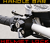 Helmet Lock - Handle Bar Mount-type