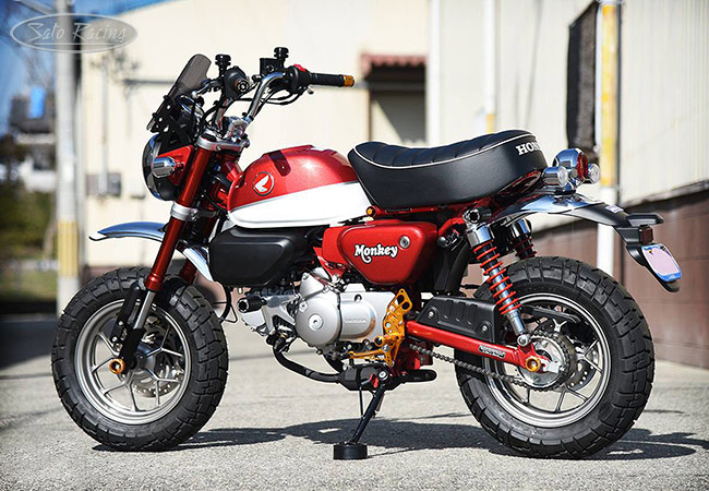 honda monkey 125 performance parts