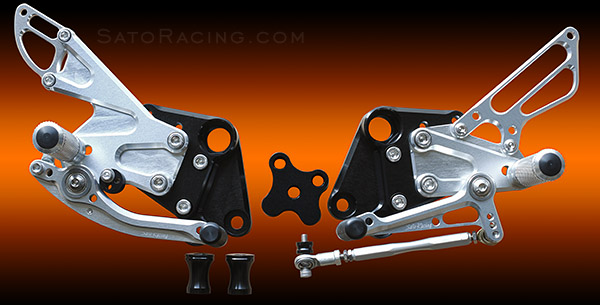SATO RACING | Rear Sets - KTM 125 / 200 DUKE ('11- )