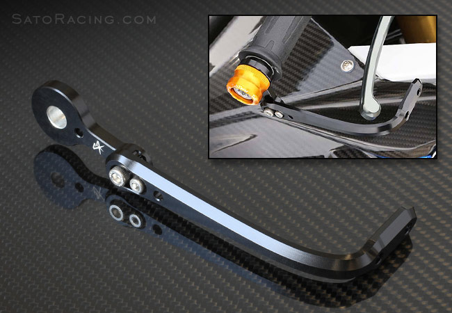 SATO RACING Lever Guard size M12 for BMW and Suzuki models