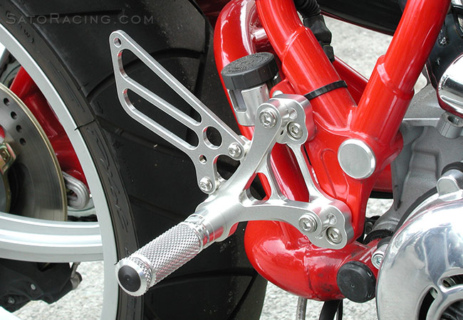 SATO RACING Ducati MH900e/ SS900 Type 1 Rear Sets [R]-side