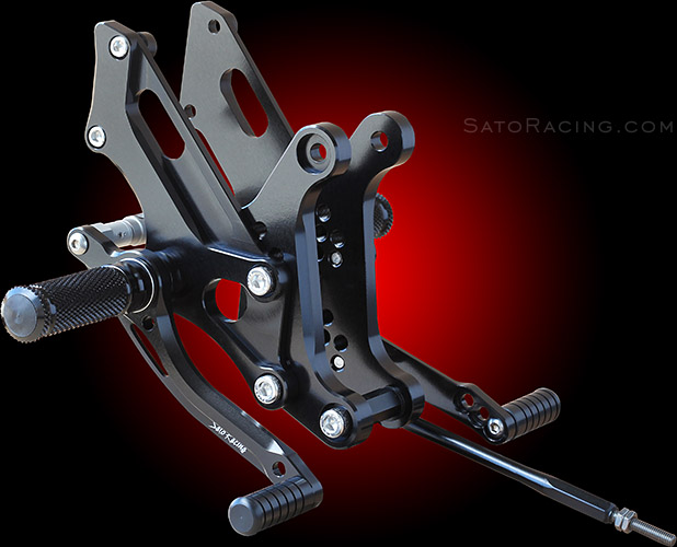 SATO RACING - Rear Sets - Honda 919 / 599 Hornet (CB900F ...