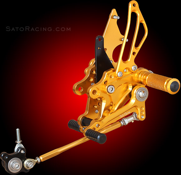 SATO RACING Rear Sets for '04-'07 Honda CBR1000RR