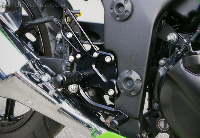 SATO RACING | Rear Sets - Kawasaki Ninja 250R ('08-'12)