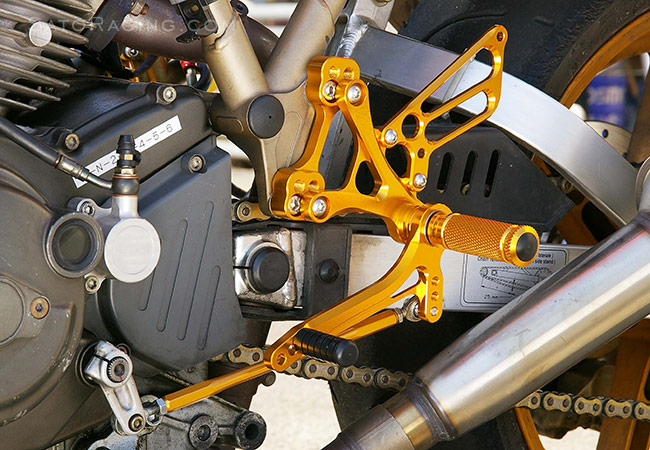 SATO RACING Ducati MH900e/ SS900 Rear Sets [L]-side