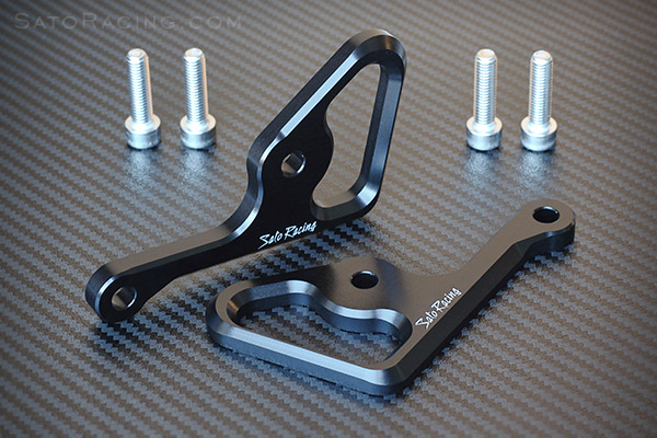 Sato Racing Street Hooks kit in Black for '11- GSX-R600/ GSX-R750