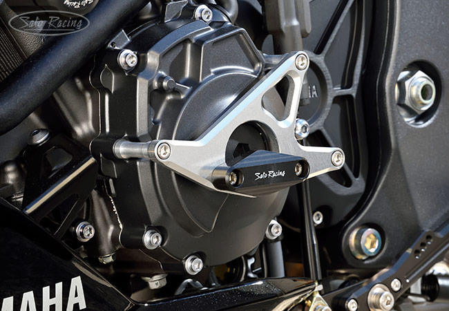 JaybeeBikerBits Rear Axle Crash Mushrooms For Yamaha MT-10 (2016-2023) – Black Acetal