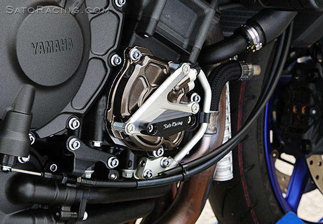 SATO RACING Engine Sliders for '17- Yamaha FZ-10 / MT-10 - R-side
