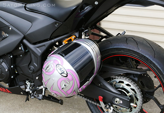 yamaha r3 helmet lock