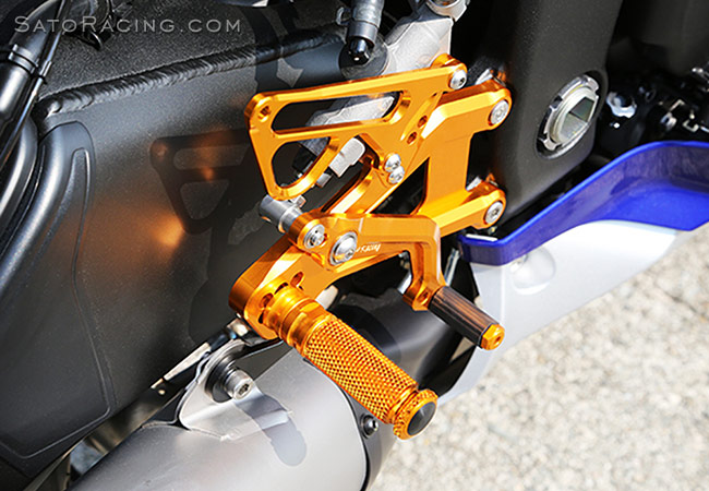SATO RACING Yamaha YZF-R6 '17-'20 Race Concept Rear Sets [R]-side