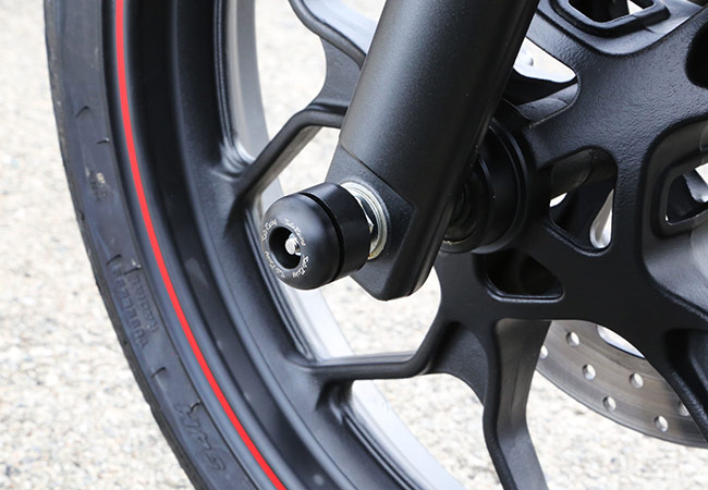 SATO RACING | Front Axle Sliders - Yamaha YZF-R3 (R25) / MT-03 (MT