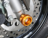 AXLE CAPS [GOLD] - Honda GROM / Monkey 125 / Kawasaki Z125 Pro