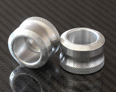 HANDLE BAR ENDS - SHORT-style [SILVER] - BMW S1000R/ RR / R9T