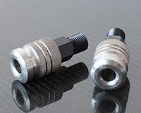 HANDLE BAR ENDS [STAINLESS STEEL] - LONG style - Yamaha
