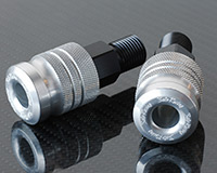 HANDLE BAR ENDS [SILVER] - LONG style - Yamaha (various)