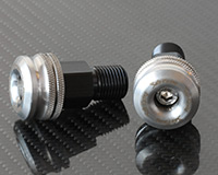 HANDLE BAR ENDS [STAINLESS STEEL] -SHORT style- Yamaha (various)