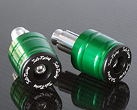 35mm HANDLE BAR ENDS [GREEN] - Ducati/ KTM +various