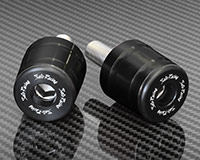 35mm HANDLE BAR ENDS [BLACK] -Size M12- Suzuki GSX-R1000/R '17-