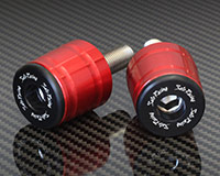 35mm HANDLE BAR ENDS [RED] -Size M12- Suzuki GSX-R1000/R '17-