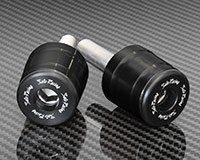 35mm HANDLE BAR ENDS [BLACK] - Size M12 - BMW S1000R/ RR / R9T