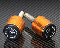 35mm HANDLE BAR ENDS [GOLD] - Size M12 - BMW S1000R/ RR / R9T