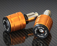 35mm HANDLE BAR ENDS [GOLD] - HONDA +various (Set of 2)