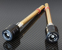 35mm HANDLE BAR ENDS [BLACK] + Weights - HONDA (+ various)