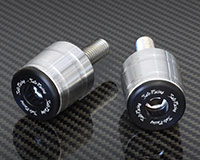 35mm HANDLE BAR ENDS [SILVER] -Size M12- Suzuki GSX-R1000/R '17-