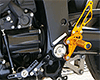 REAR SETS [GOLD] - BMW K1200R ('05-'08)