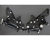 REAR SETS [BLACK] - BMW R1200R/ RS ('15-'18)