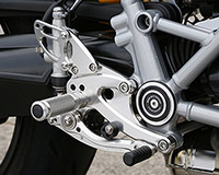 REAR SETS [BLACK] - BMW R nineT Racer ('17-'20)