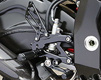REAR SETS [BLACK] - BMW S1000R ('14-'16)