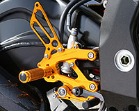REAR SETS [GOLD] - BMW S1000R ('14-'16)