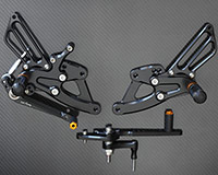 'Race Concept' REAR SETS [BLACK] - BMW S1000RR '15-