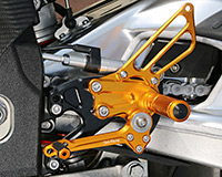 'Race Concept' REAR SETS [GOLD] - BMW S1000RR '10-'14