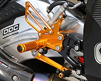 'Race Concept' Reverse Shift Rear Sets [GOLD]- BMW S1000RR -'14