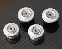 Frame Plug Set [SILVER] - Ducati 1199 Panigale/S