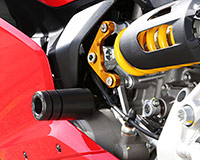 ENGINE SLIDERS + SUSPENSION SUPPORT - Ducati 899 Panigale