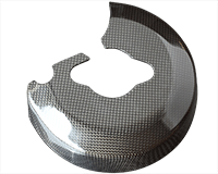 ENGINE COVER- L-SIDE [GLOSSY] [PLAIN weave] - Ducati Diavel