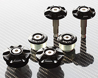 Frame Plug Set [BLACK] - Ducati Diavel