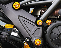 Frame Plug Set [GOLD] - Ducati Diavel